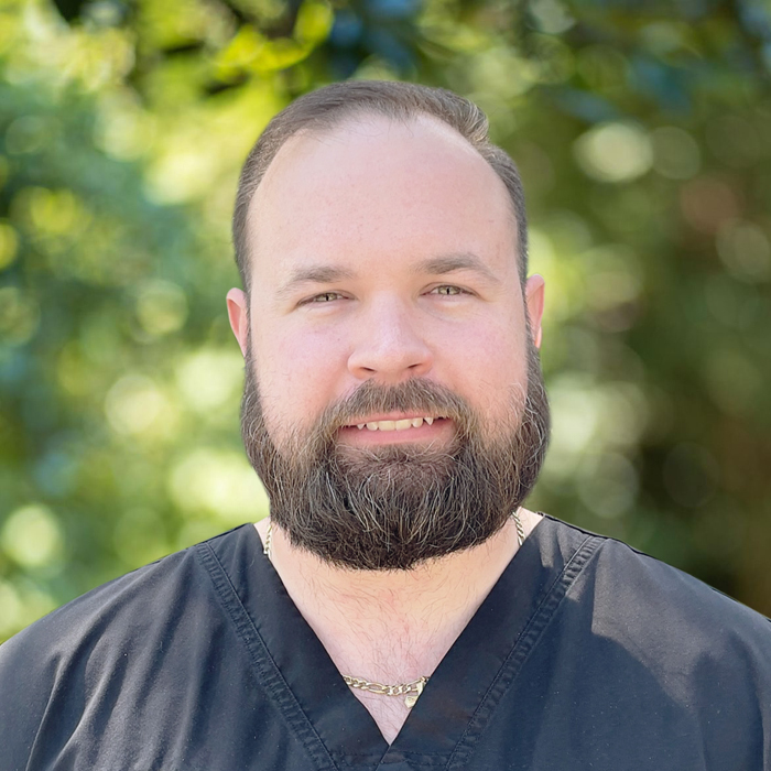 Jared Simmons, clinician pictured on the practice website